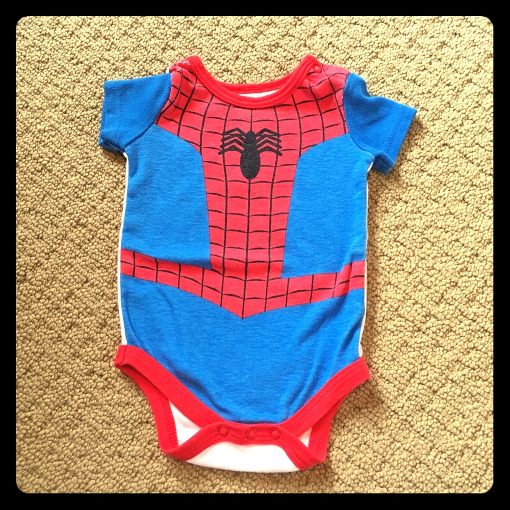 Spider-Man onesie